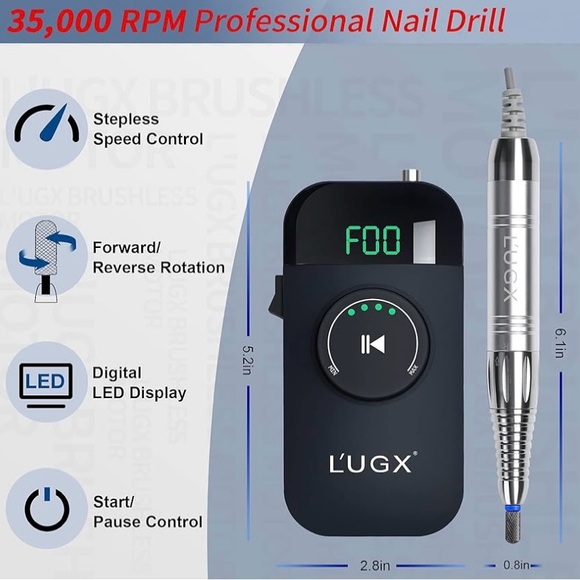 L’UGX Professional Brushless Nail Drill - Picture 1 of 8